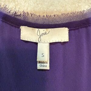 Joie Purple Tank Top